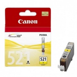 Canon oryginalny ink / tusz CLI521Y, yellow, 505s, 9ml, 2936B001, Canon iP3600, iP4600, MP620, MP630, MP980 - 2