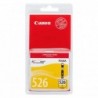 Canon oryginalny ink / tusz CLI526Y, yellow, 9ml, 4543B001, Canon Pixma  MG5150, MG5250, MG6150, MG8150 - 4