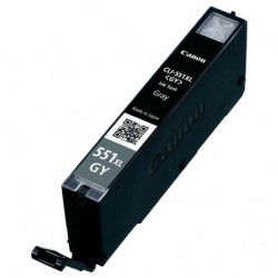 Canon oryginalny ink / tusz CLI551GY XL, grey, 11ml, 6447B001, high capacity, Canon PIXMA iP7250, MG5450, MG6350, MG7550 - 2