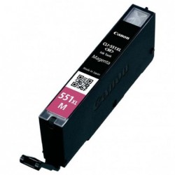 Canon oryginalny ink / tusz CLI551M XL, magenta, 11ml, 6445B001, high capacity, Canon PIXMA iP7250, MG5450, MG6350, MG7550 - 2