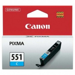 Canon oryginalny ink / tusz CLI551C, cyan, 7ml, 6509B001, Canon PIXMA iP7250, MG5450, MG6350, MG7550 - 1