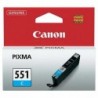 Canon oryginalny ink / tusz CLI551C, cyan, 7ml, 6509B001, Canon PIXMA iP7250, MG5450, MG6350, MG7550 - 1