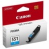 Canon oryginalny ink / tusz CLI551C, cyan, 7ml, 6509B001, Canon PIXMA iP7250, MG5450, MG6350, MG7550 - 2