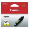 Canon oryginalny ink / tusz CLI551Y, yellow, 7ml, 6511B001, Canon PIXMA iP7250, MG5450, MG6350, MG7550 - 1