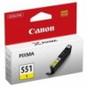 Canon oryginalny ink / tusz CLI551Y, yellow, 7ml, 6511B001, Canon PIXMA iP7250, MG5450, MG6350, MG7550 - 2