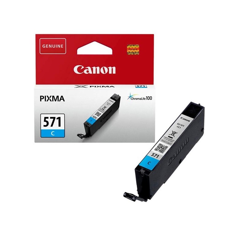 Canon oryginalny ink / tusz 0386C001, cyan, 345s, 7ml, 1szt, Canon PIXMA MG5750, MG5751, MG5752, MG5753, MG6851, MG68 - 1