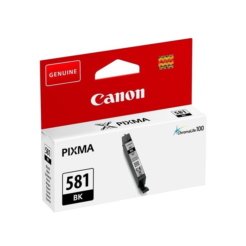 Canon oryginalny ink / tusz CLI581 BK, black, 5,6ml, 2106C001, Canon PIXMA TR7550, TR8550, TS6150, TS6151, TS8150, TS81 - 1