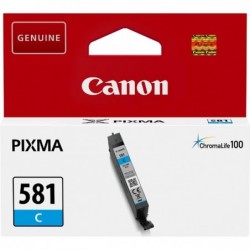 Canon oryginalny ink / tusz CLI581 C, cyan, 5,6ml, 2103C001, Canon PIXMA TR7550, TR8550, TS6150, TS6151, TS8150, TS81 - 1