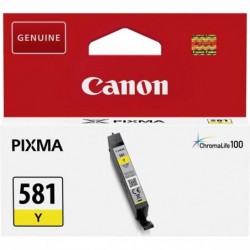 Canon oryginalny ink / tusz CLI581 Y, yellow, 5,6ml, 2105C001, Canon PIXMA TR7550, TR8550, TS6150, TS6151, TS8150, TS81 - 1