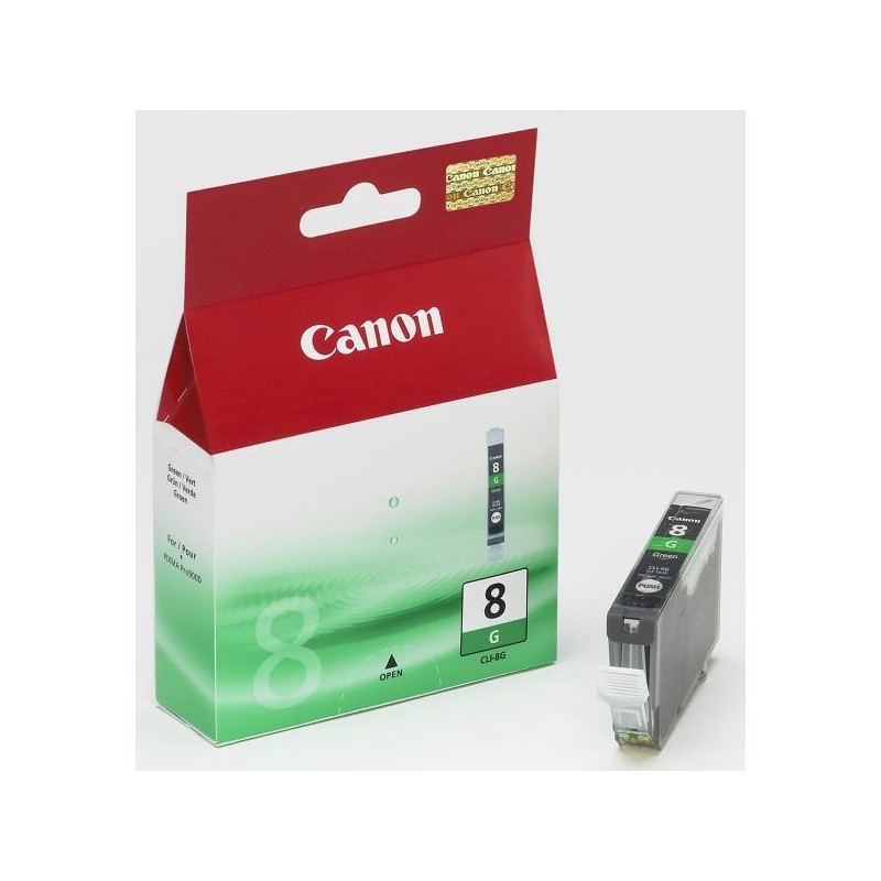 Canon oryginalny ink / tusz CLI8G, green, 420s, 13ml, 0627B001, Canon pro9000 - 1
