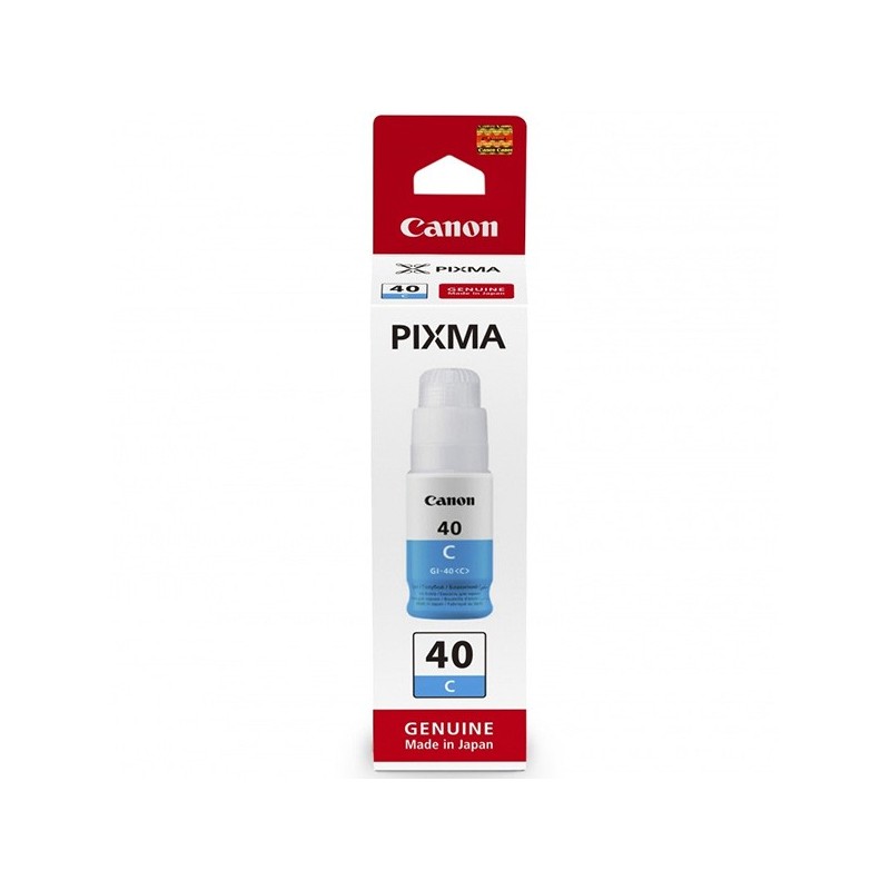 Canon oryginalny ink / tusz 3400C001, cyan, 7700s, 70ml, GI-40 C, Canon PIXMA G5040,G6040 - 1