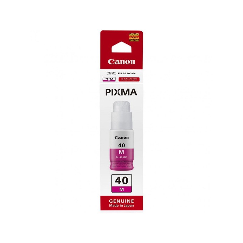 Canon oryginalny ink / tusz 3401C001, magenta, 7700s, 70ml, GI-40 M, Canon PIXMA G5040,G6040 - 1