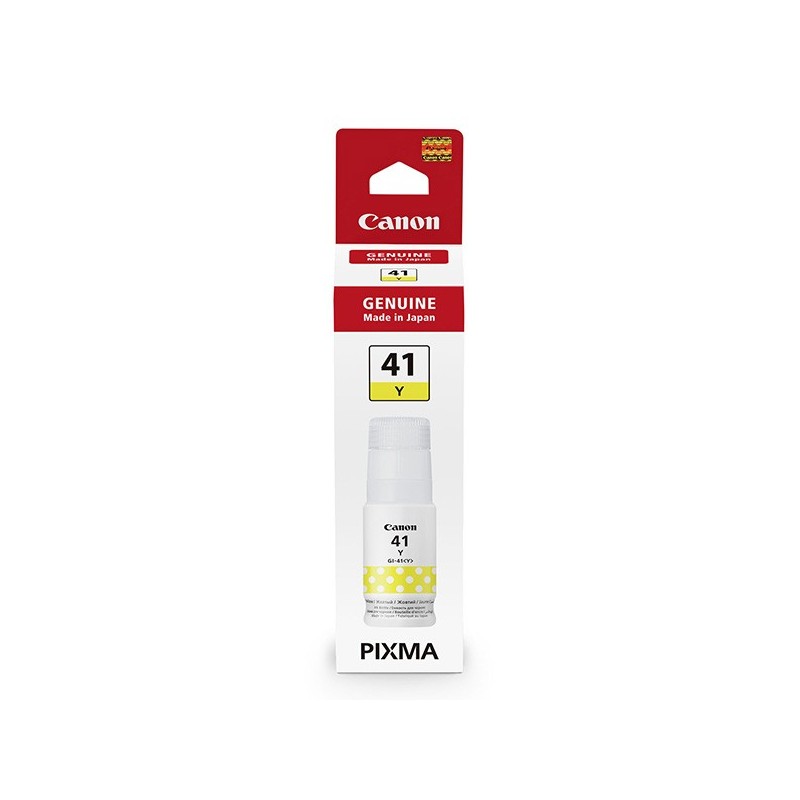 Canon oryginalny ink / tusz 4545C001, yellow, 7700s, 70ml, GI-41 Y, Canon PIXMA G1420, G2420, G2460, G3420, G3460 - 1