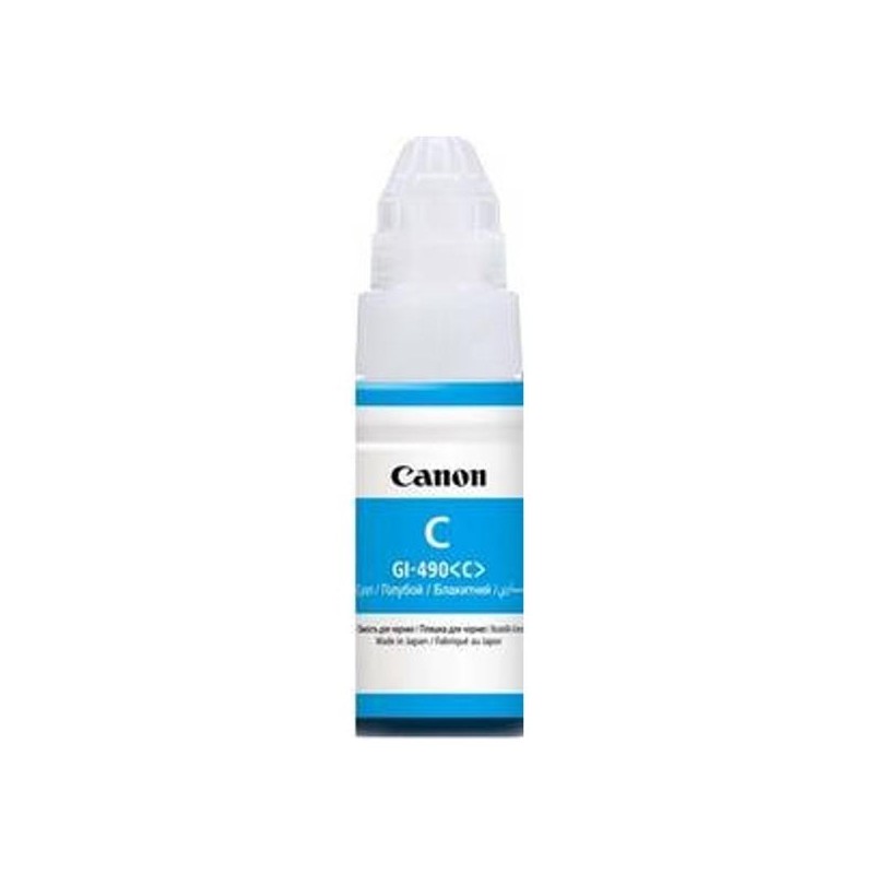 Canon oryginalny ink / tusz GI-490 C, cyan, 7000s, 70ml, 0664C001, Canon PIXMA G1400, G2400, G3400 - 1