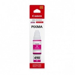 Canon oryginalny ink / tusz GI-490 M, magenta, 7000s, 70ml, 0665C001, Canon PIXMA G1400, G2400, G3400 - 2