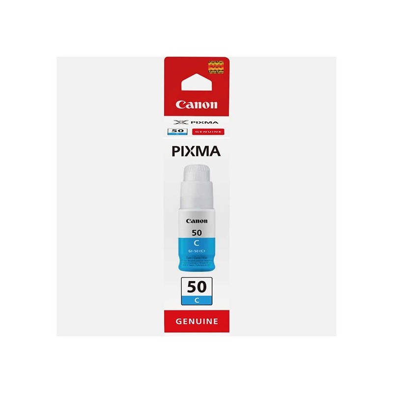 Canon oryginalny ink / tusz GI-50 C, cyan, 7700s, 9ml, 3403C001, Canon PIXMA G5050, G6050, GM2050 - 1