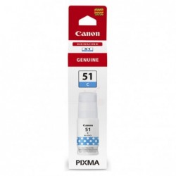Canon oryginalny ink / tusz 4546C001, cyan, 7700s, 70ml, GI-51 C, Canon PIXMA G1520, G1560, G2520, G2560, G3520, G3560 - 1