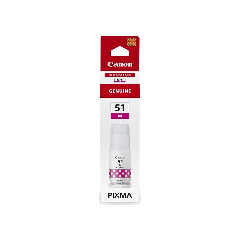 Canon oryginalny ink / tusz 4547C001, magenta, 7700s, 70ml, GI-51 M, Canon PIXMA G1520, G1560, G2520, G2560, G3520, G3560 - 1