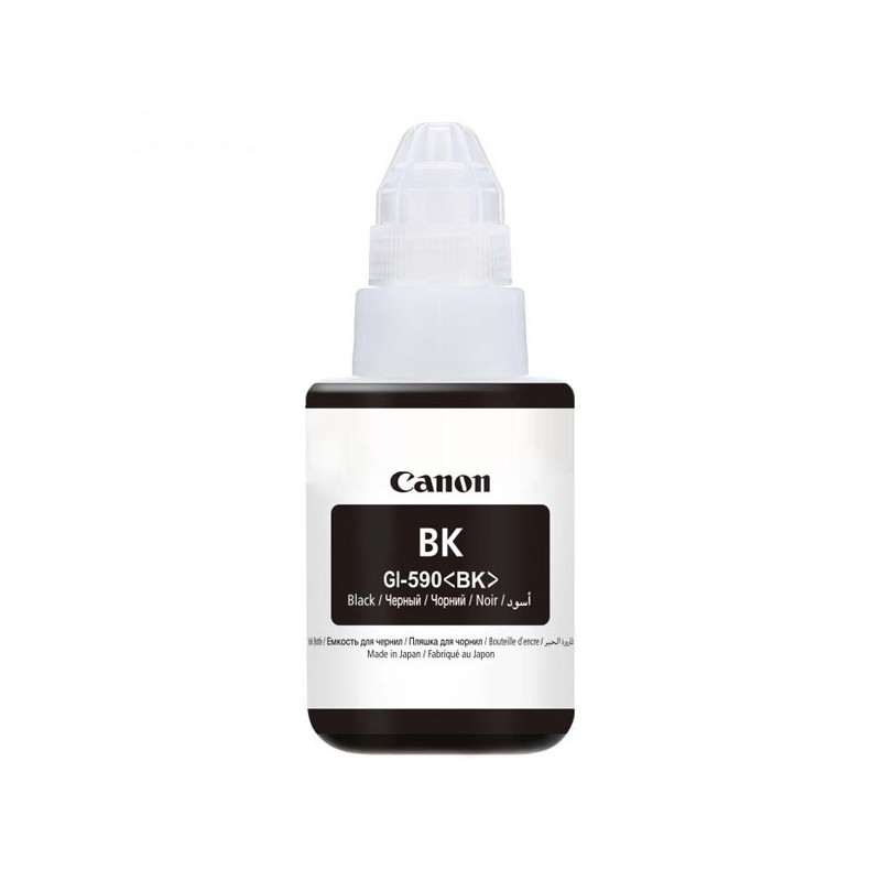 Canon oryginalny ink / tusz GI-590 Bk, black, 6000s, 135ml, 1603C001, Canon PIXMA iP100 - 1