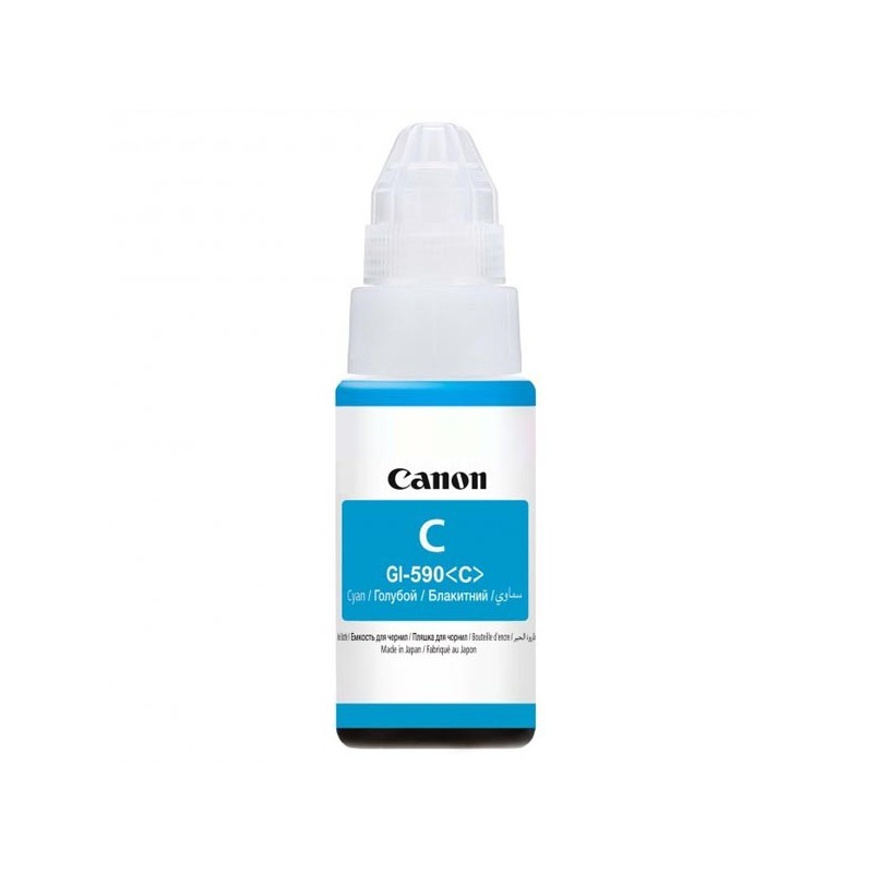 Canon oryginalny ink / tusz GI-590 C, cyan, 7000s, 70ml, 1604C001, Canon PIXMA iP100 - 1