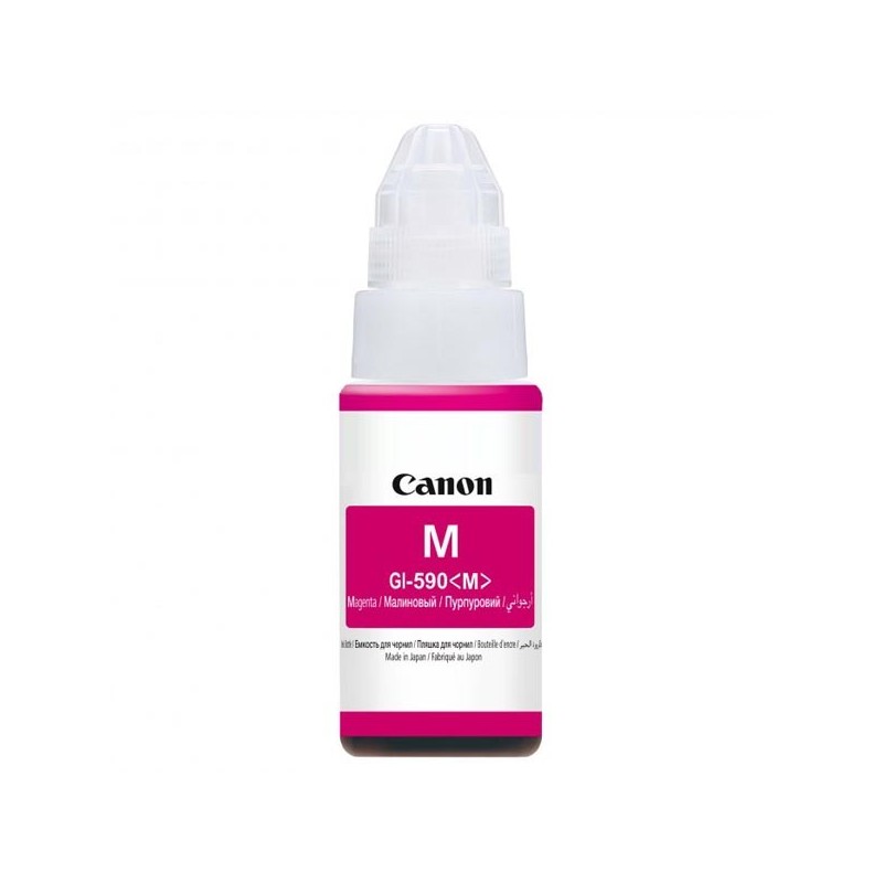 Canon oryginalny ink / tusz GI-590 M, magenta, 7000s, 70ml, 1605C001, Canon PIXMA iP100 - 1