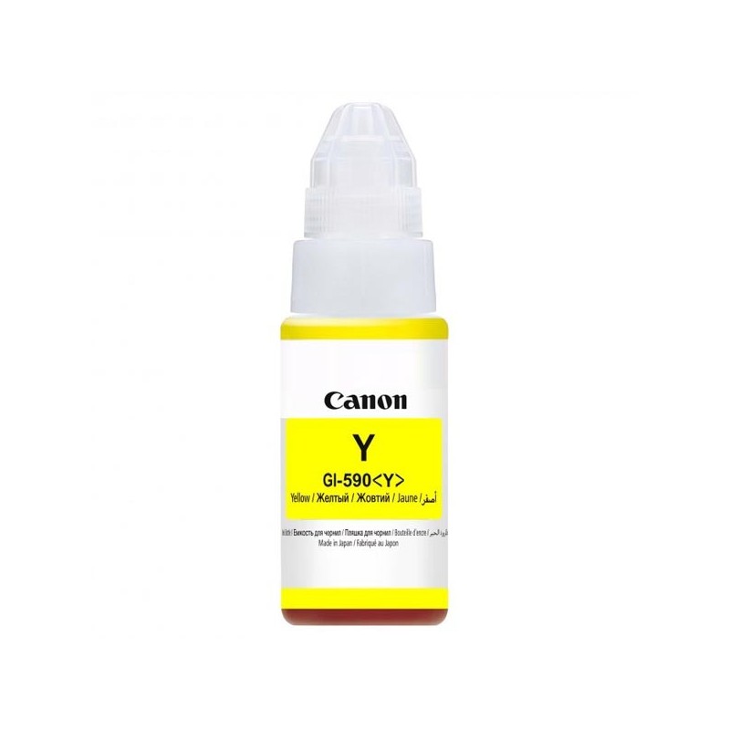 Canon oryginalny ink / tusz GI-590 Y, yellow, 7000s, 70ml, 1606C001, Canon PIXMA iP100 - 1