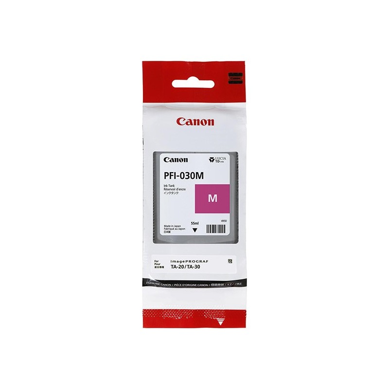 Canon oryginalny ink / tusz PFI-030M, magenta, 55ml, 3491C001, Canon iPF TA-20, iPF TA-30 - 1