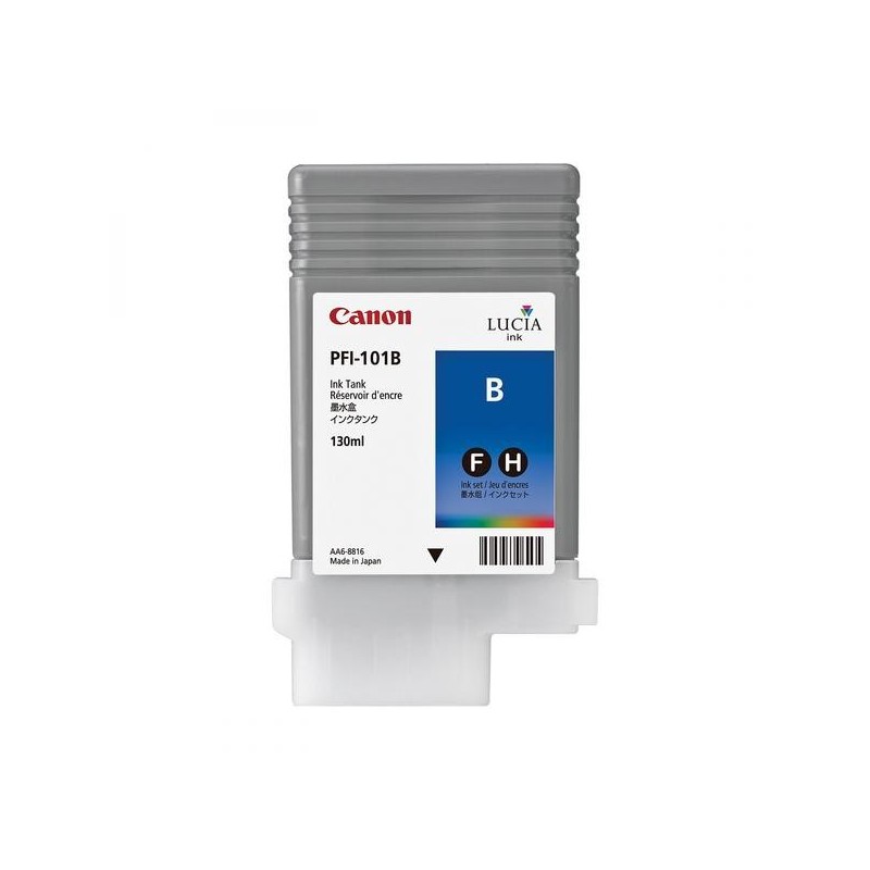 Canon oryginalny ink / tusz PFI101B, blue, 130ml, 0891B001, Canon iPF-5000 - 1