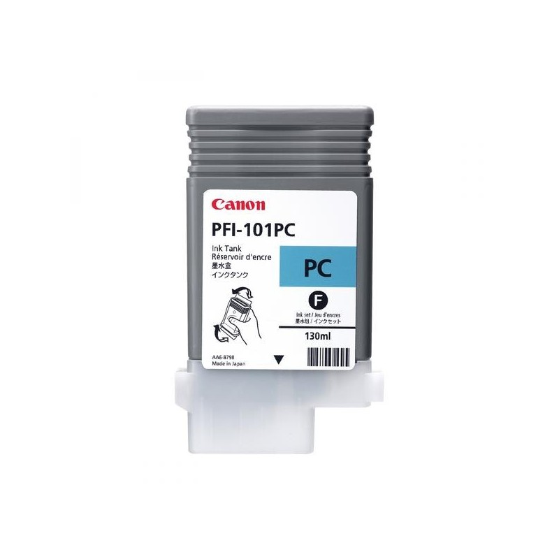 Canon oryginalny ink / tusz PFI101PC, photo cyan, 130ml, 0887B001, Canon iPF-5000 - 1