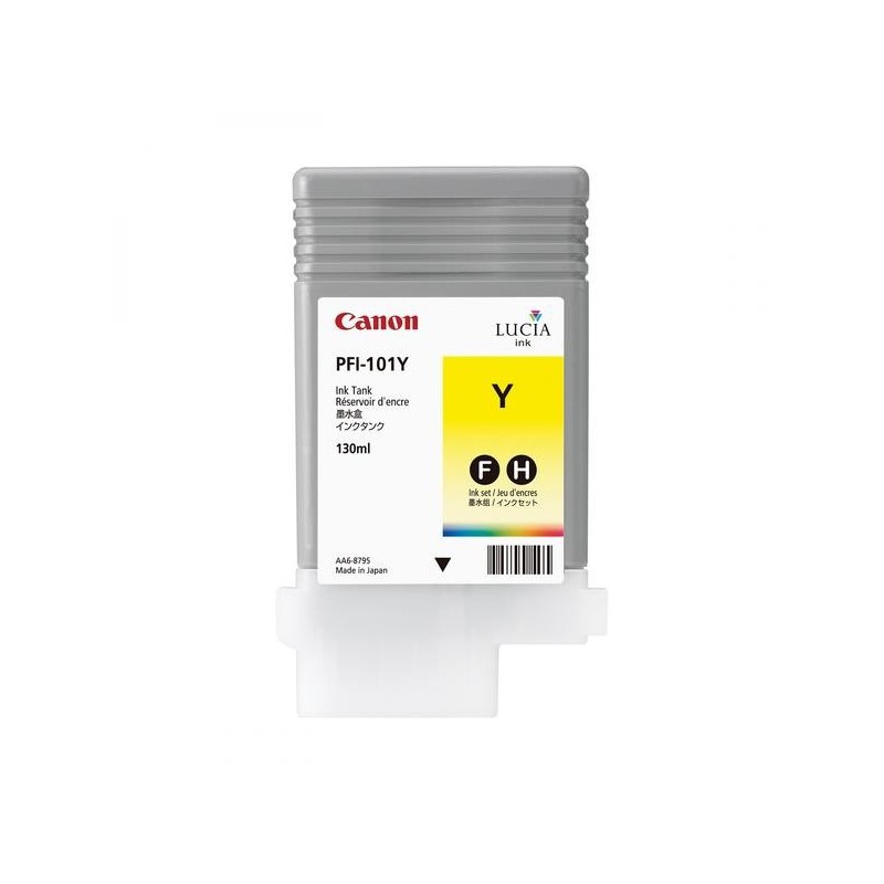 Canon oryginalny ink / tusz PFI101Y, yellow, 130ml, 0886B001, Canon iPF-5000 - 1