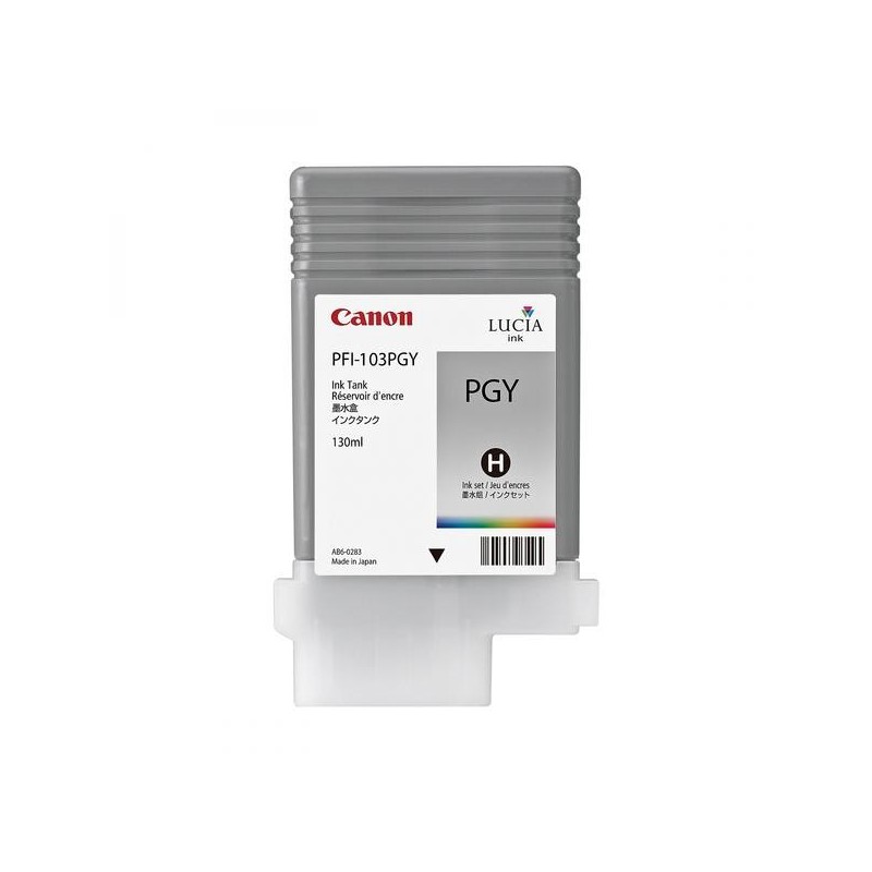 Canon oryginalny ink / tusz PFI103PGY, photo grey, 130ml, 2214B001, Canon iPF-5100, 6100 - 1