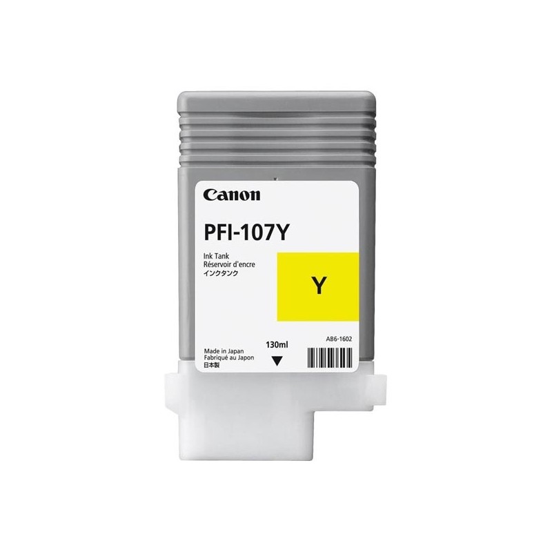 Canon oryginalny ink / tusz PFI107Y, yellow, 130ml, 6708B001, Canon iPF-680, 685, 780, 785 - 1
