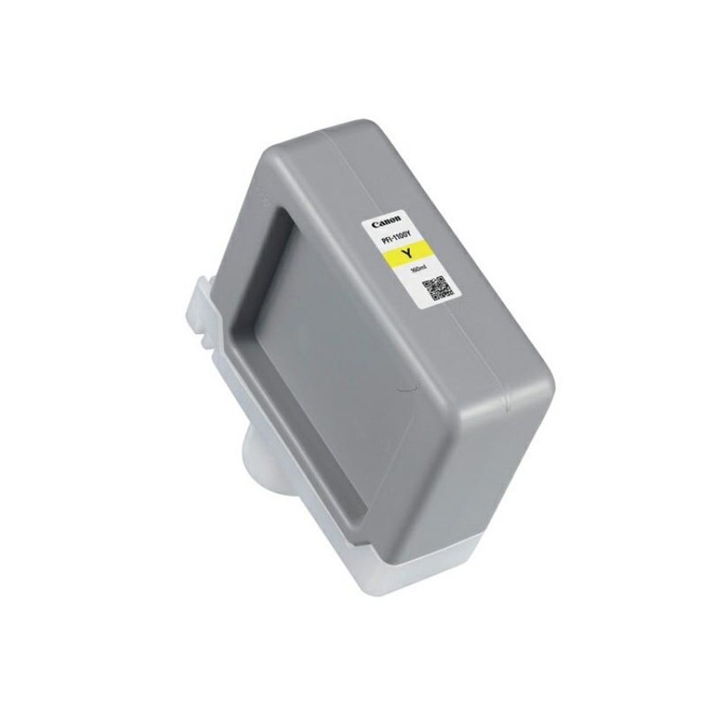 Canon oryginalny ink / tusz PFI1100Y, yellow, 160ml, 0853C001, Canon imagePROGRAF PRO-2000, 4000, 4000S, 6000, 6000S - 1