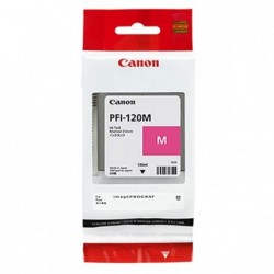 Canon oryginalny ink / tusz PFI120M, magenta, 130ml, 2887C001, Canon TM-200, 205, 300, 305 - 1