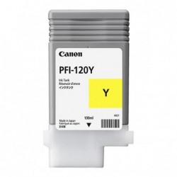Canon oryginalny ink / tusz PFI120Y, yellow, 130ml, 2888C001, Canon TM-200, 205, 300, 305 - 1