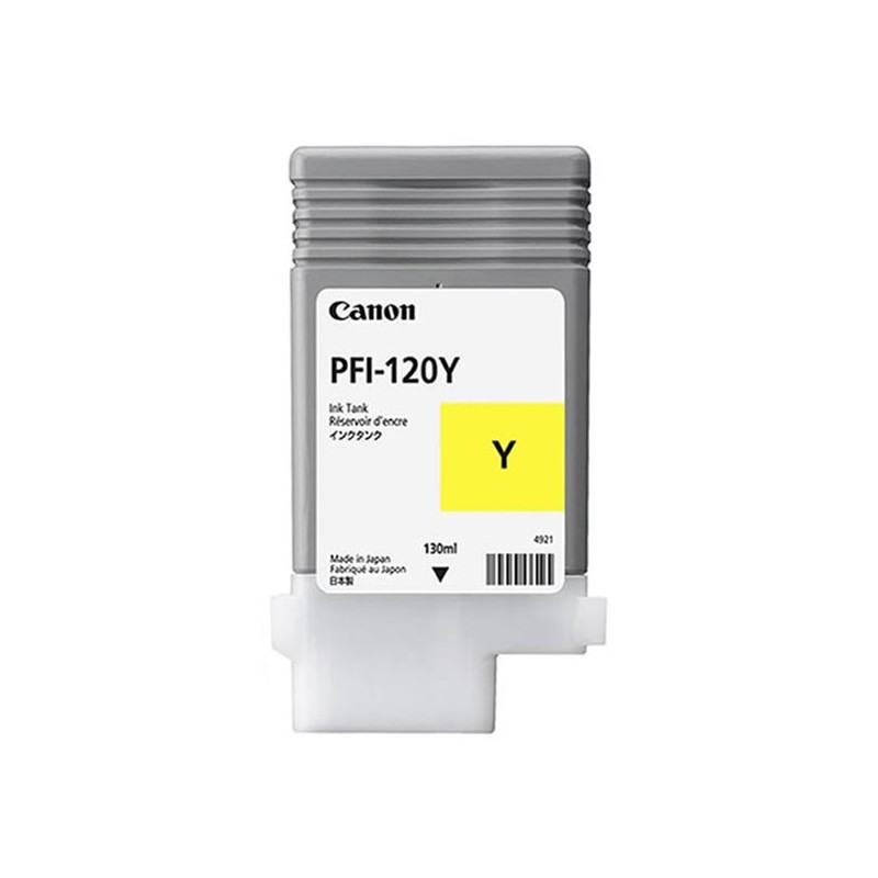 Canon oryginalny ink / tusz PFI120Y, yellow, 130ml, 2888C001, Canon TM-200, 205, 300, 305 - 1