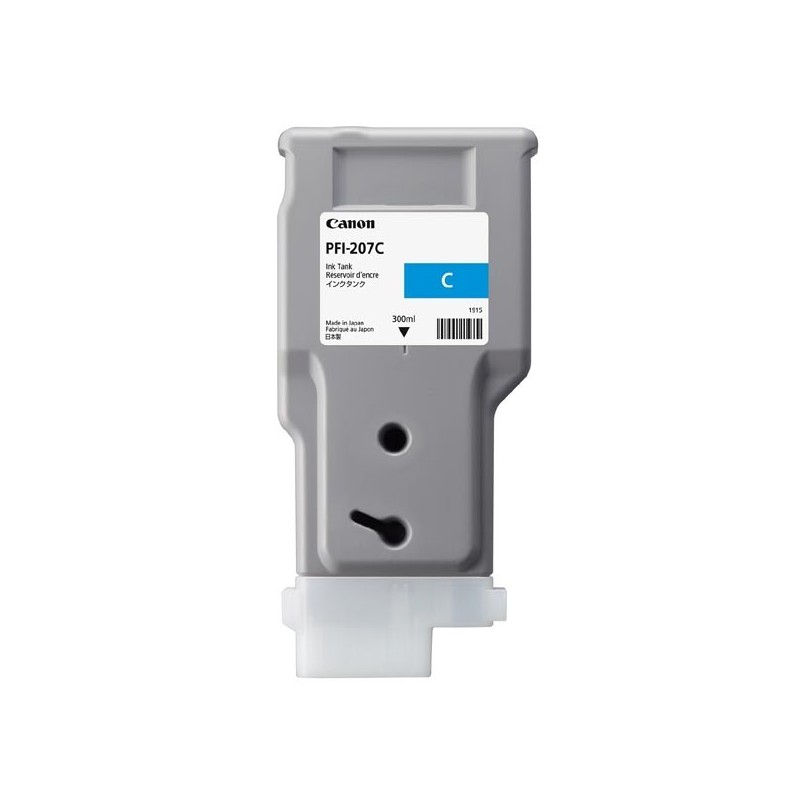 Canon oryginalny ink / tusz PFI207C, cyan, 300ml, 8790B001, Canon iPF-680, 685, 780, 785 - 1