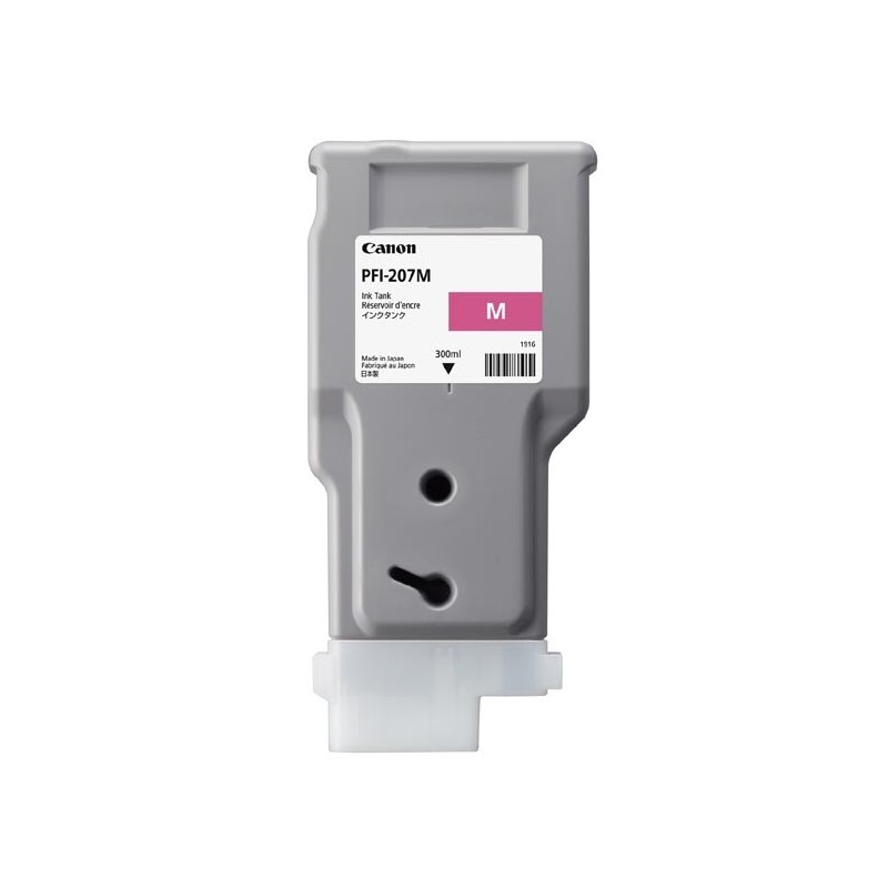 Canon oryginalny ink / tusz PFI207M, magenta, 300ml, 8791B001, Canon iPF-680, 685, 780, 785 - 1