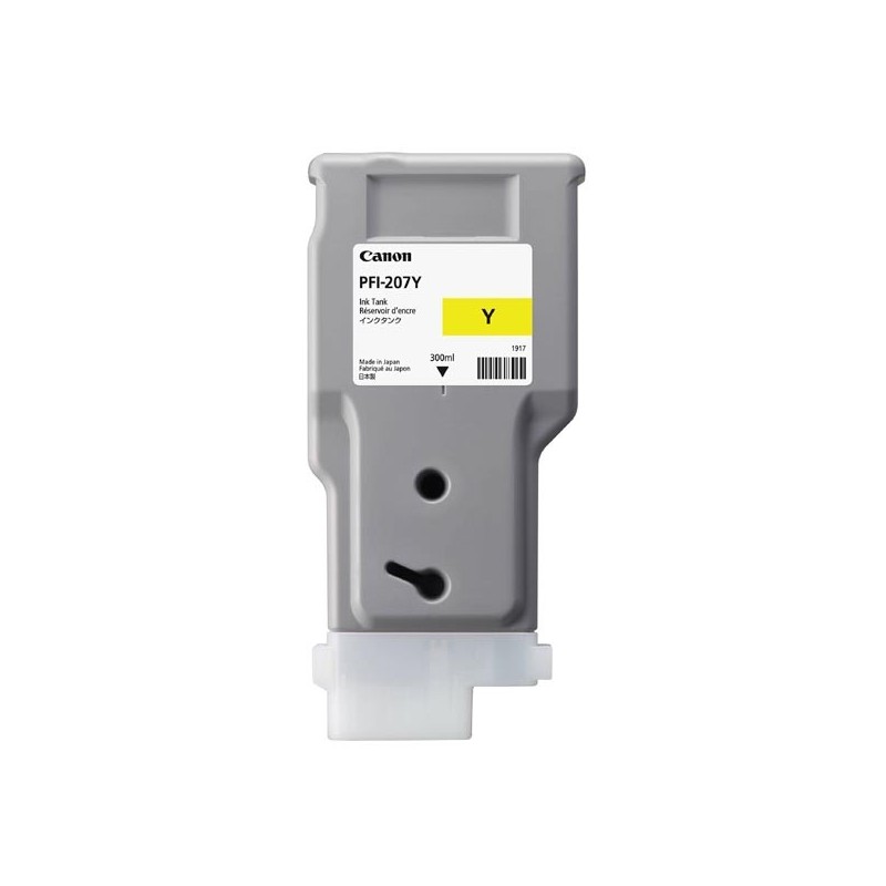 Canon oryginalny ink / tusz PFI207Y, yellow, 300ml, 8792B001, Canon iPF-680, 685, 780, 785 - 1