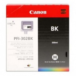 Canon oryginalny ink / tusz PFI302B, photo black, 330ml, 2216B001, Canon iPF-8100, 9100 - 1