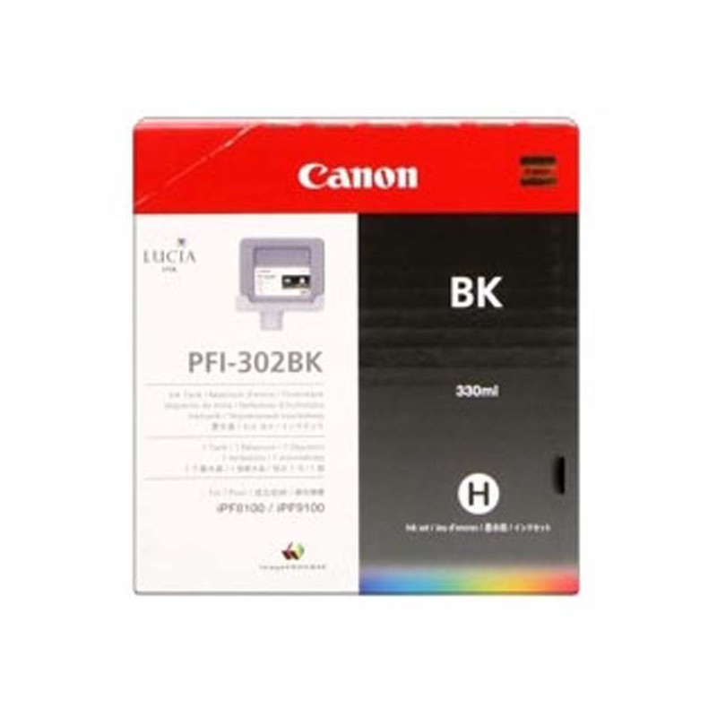 Canon oryginalny ink / tusz PFI302B, photo black, 330ml, 2216B001, Canon iPF-8100, 9100 - 1