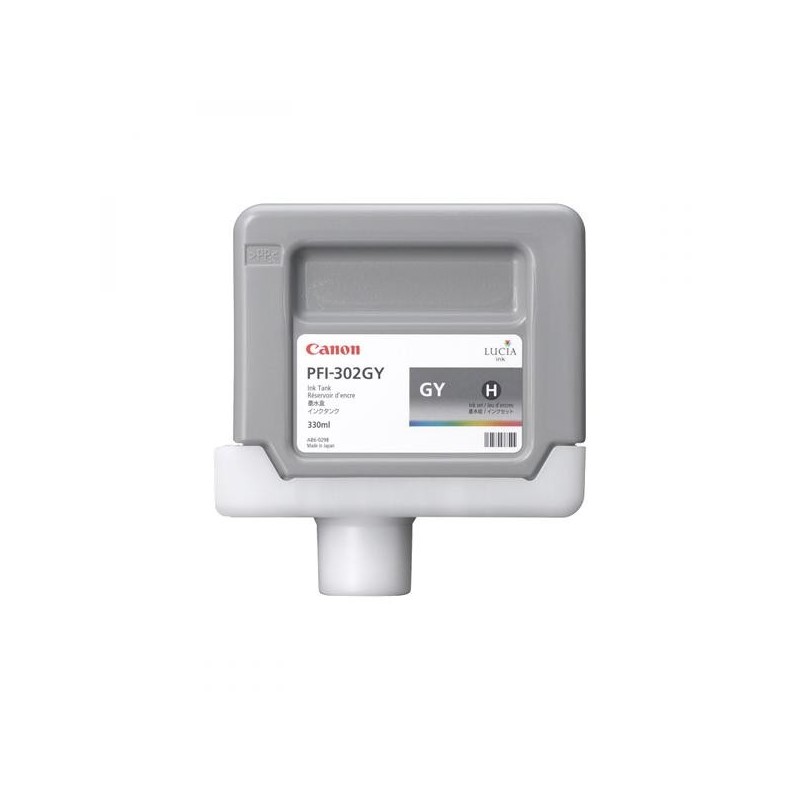 Canon oryginalny ink / tusz PFI302GY, grey, 330ml, 2217B001, Canon iPF-8100, 9100 - 1