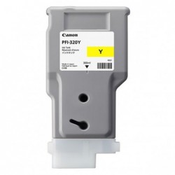 Canon oryginalny ink / tusz PFI320Y, yellow, 300ml, 2893C001, Canon TM-200, 205, 300, 305 - 1