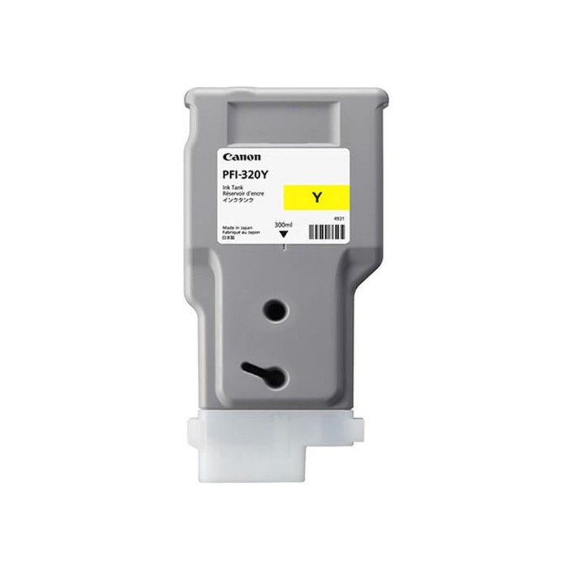 Canon oryginalny ink / tusz PFI320Y, yellow, 300ml, 2893C001, Canon TM-200, 205, 300, 305 - 1