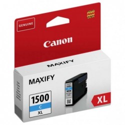 Canon oryginalny ink / tusz PGI 1500XL, cyan, 12ml, 9193B001, high capacity, Canon MAXIFY MB2050, MB2350 - 1