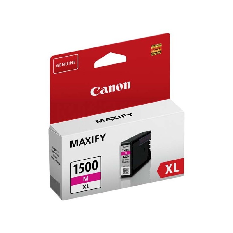 Canon oryginalny ink / tusz PGI 1500XL, magenta, 12ml, 9194B001, high capacity, Canon MAXIFY MB2050, MB2350 - 1