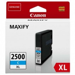 Canon oryginalny ink / tusz PGI 2500XL, cyan, 19.3ml, 9265B001, high capacity, Canon MAXIFY iB4050, MB5050, MB5350 - 1