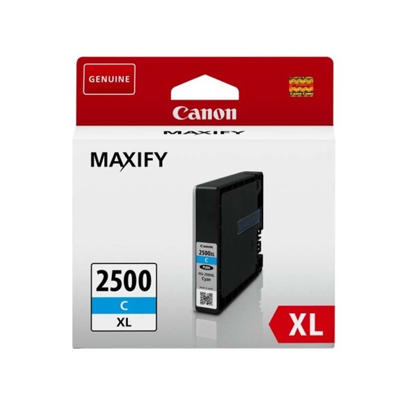 Canon oryginalny ink / tusz PGI 2500XL, cyan, 19.3ml, 9265B001, high capacity, Canon MAXIFY iB4050, MB5050, MB5350 - 1