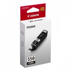 Canon oryginalny ink / tusz PGI550BK, black, 15ml, 6496B001, Canon Pixma 7250, MG5450, MG6350, MG7550 - 1