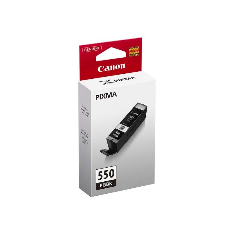Canon oryginalny ink / tusz PGI550BK, black, 15ml, 6496B001, Canon Pixma 7250, MG5450, MG6350, MG7550 - 1
